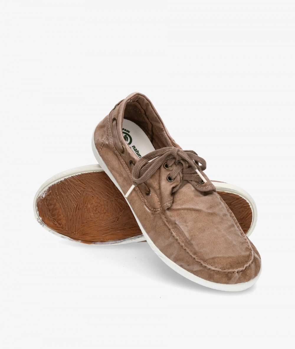 Natural World Canvas shoes 303E OLD EBRUS in taupe