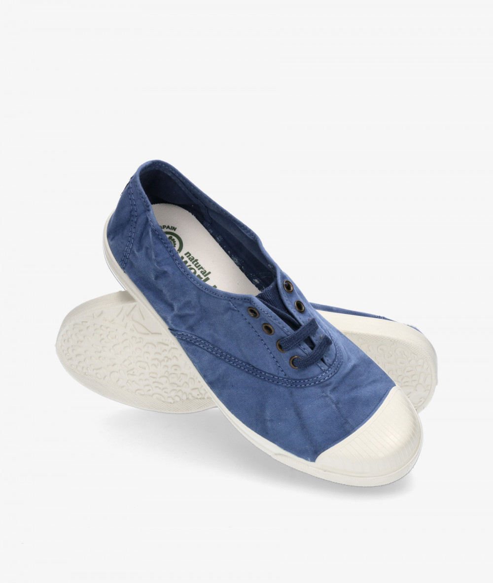 Natural World Canvas shoes 3102E INGLES ELASTICO ENZ in jeans