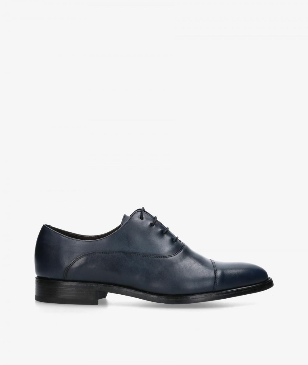HOBBS- DON Dress rubber sole shoes 10731 in navy blue