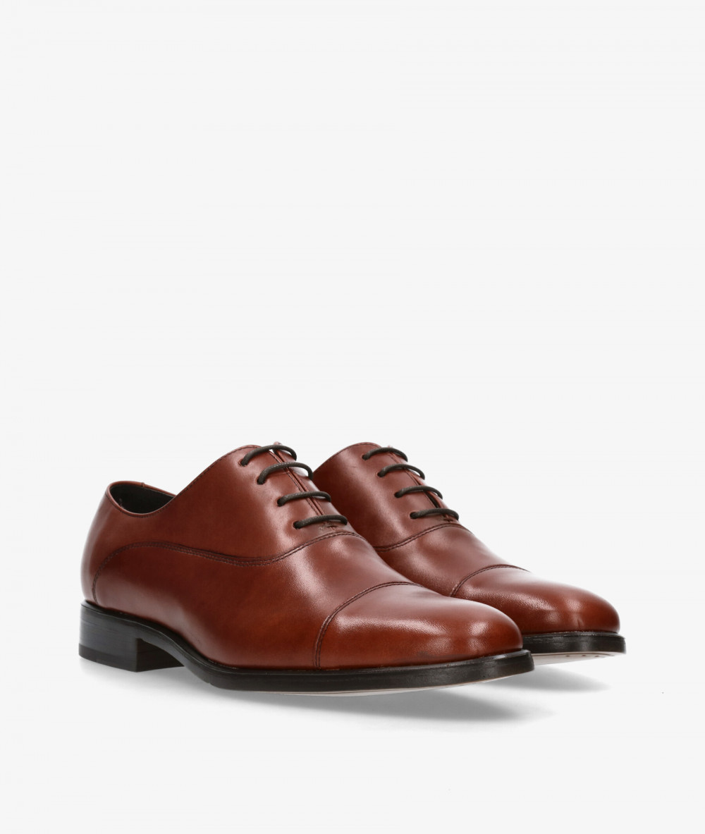 HOBBS- DON Dress rubber sole shoes 10731 in leather