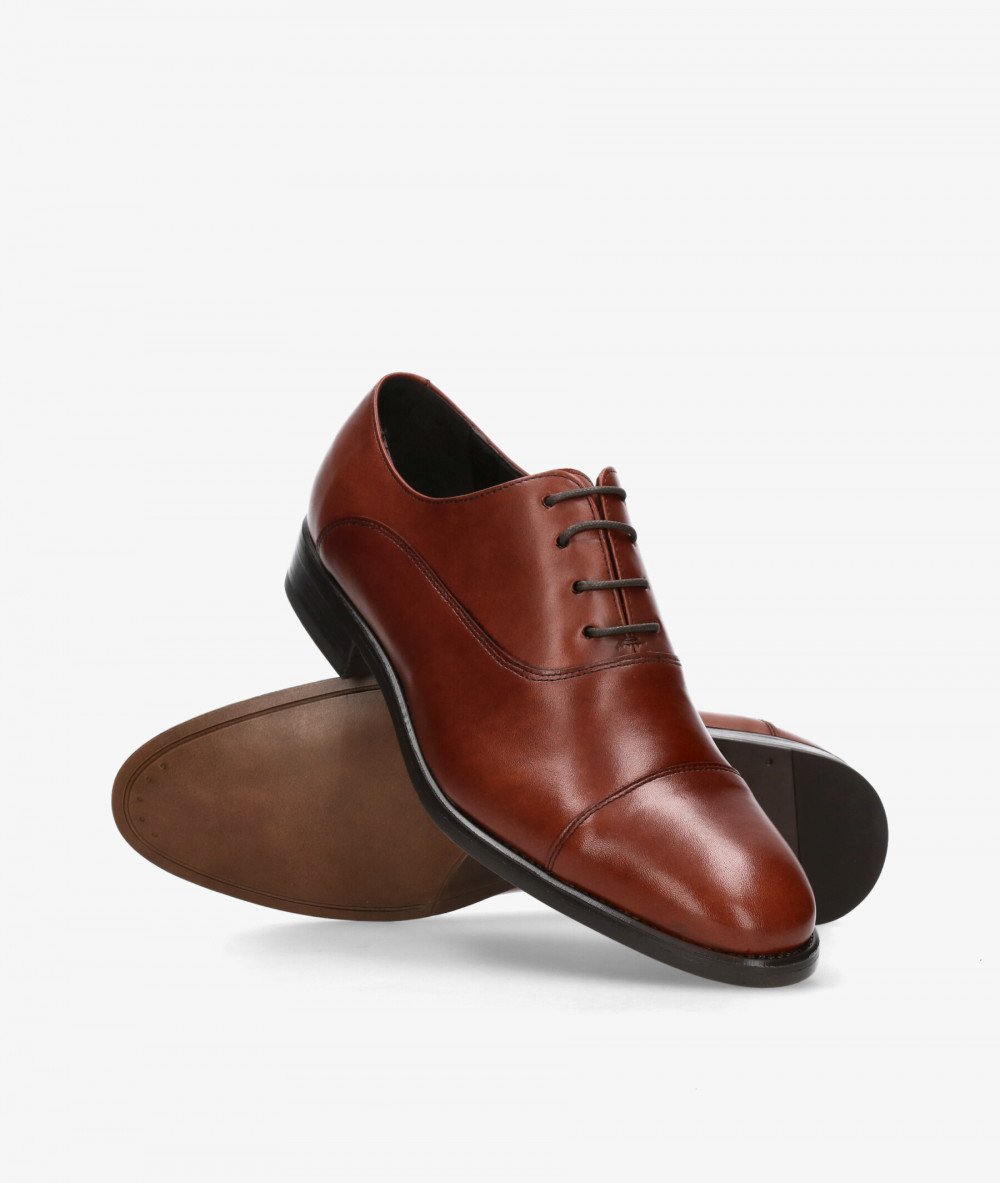HOBBS- DON Dress rubber sole shoes 10731 in leather