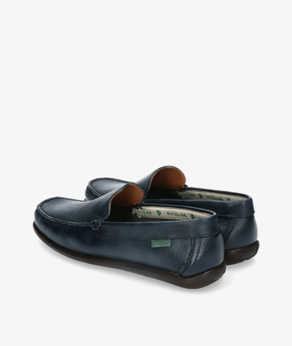 Mocasines Pitillos 40340 en azul marino