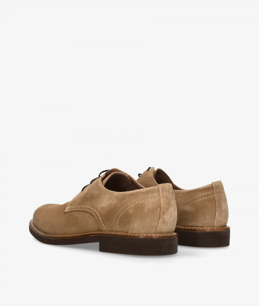 Zapatos de vestir Kénnebec 21990 en serraje taupe