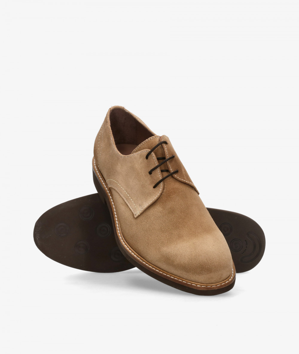 Zapatos de vestir Kénnebec 21990 en serraje taupe