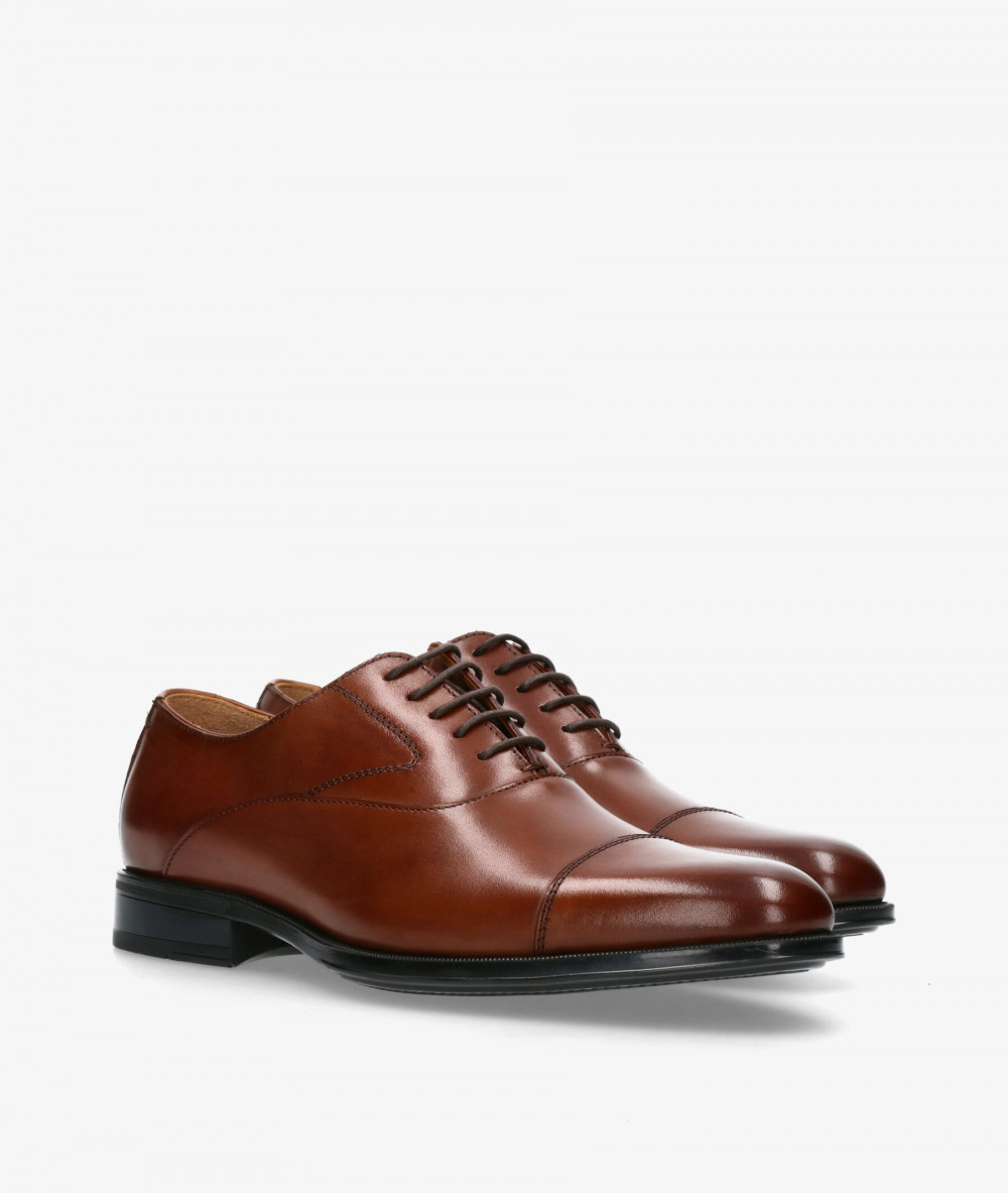 Hobb's Dress rubber sole shoes A41540103 HOBBS- 1 in leather