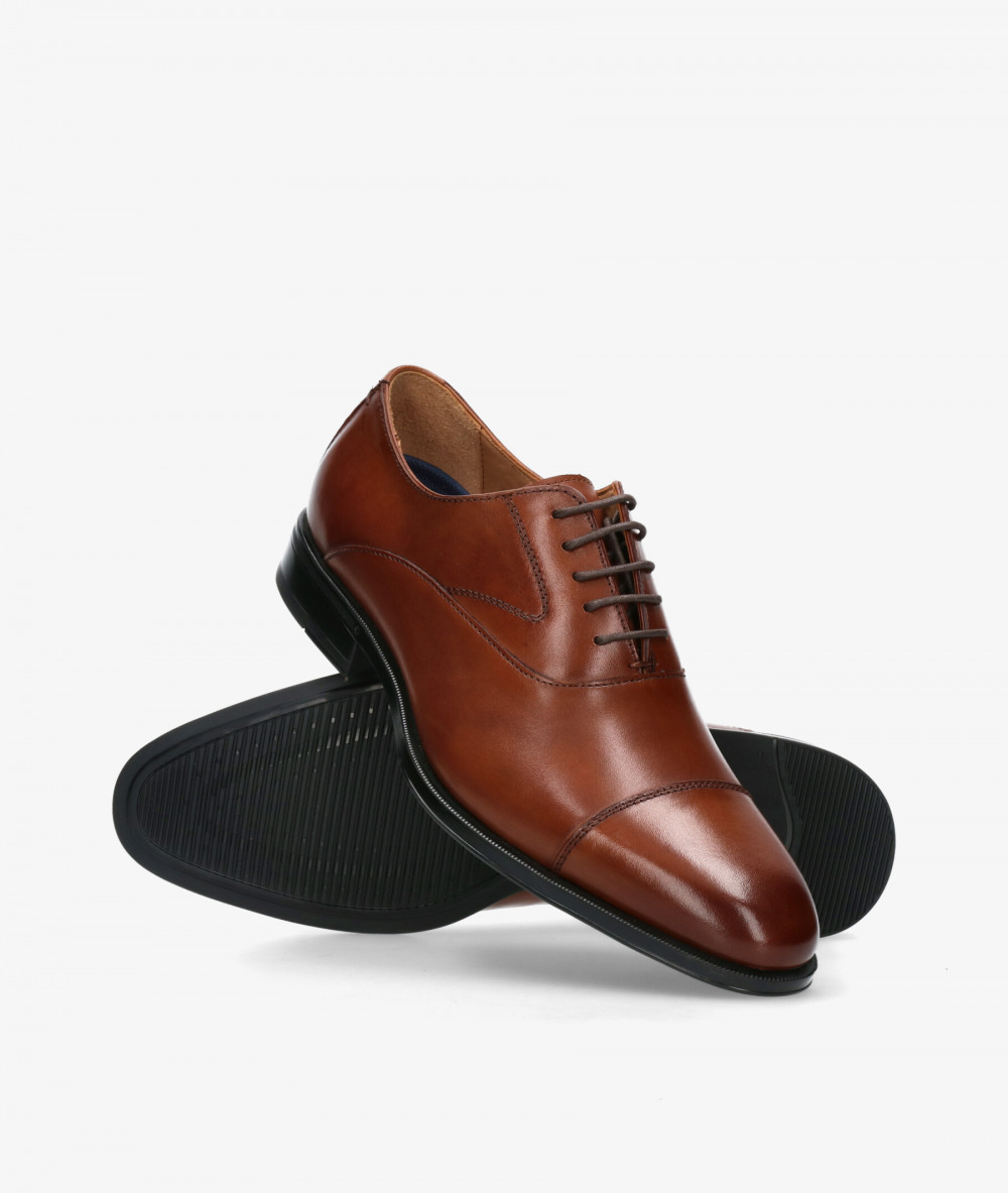 Hobb's Dress rubber sole shoes A41540103 HOBBS- 1 in leather