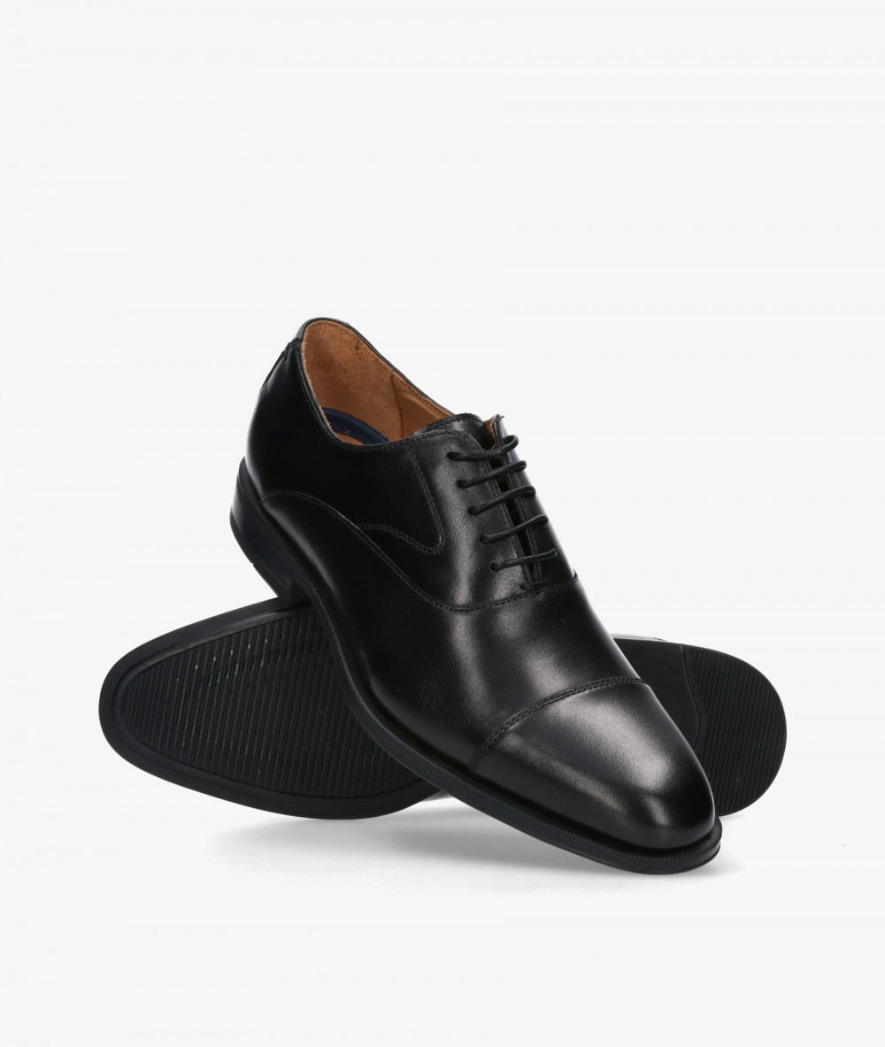 Hobb's Dress rubber sole shoes A41540102 HOBBS- 1 in black