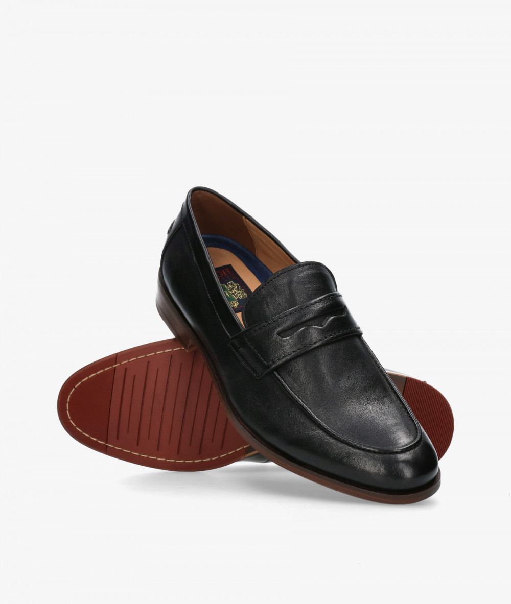 Hobb's Loafers A3871B0705 HOBBS- 4 in black