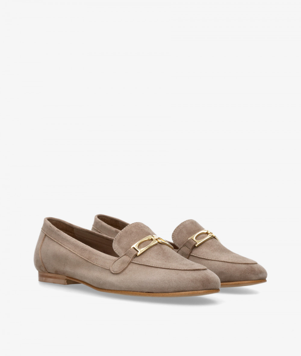Mocasines Kénnebec 322 en ante taupe