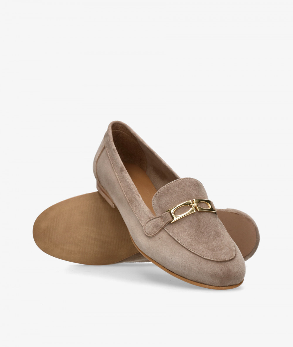 Mocasines Kénnebec 322 en ante taupe