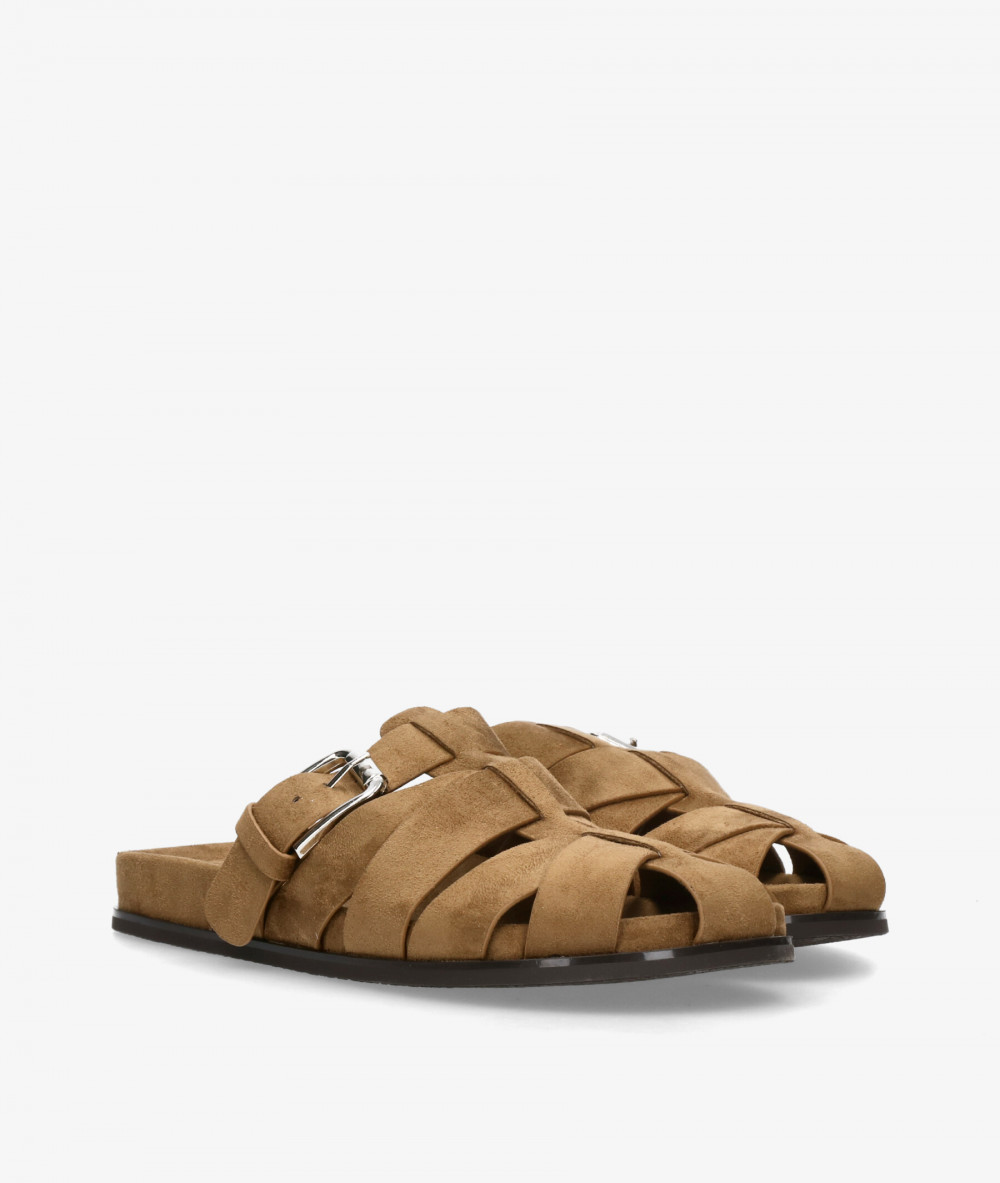 Zuecos CORINA M6412 en camel