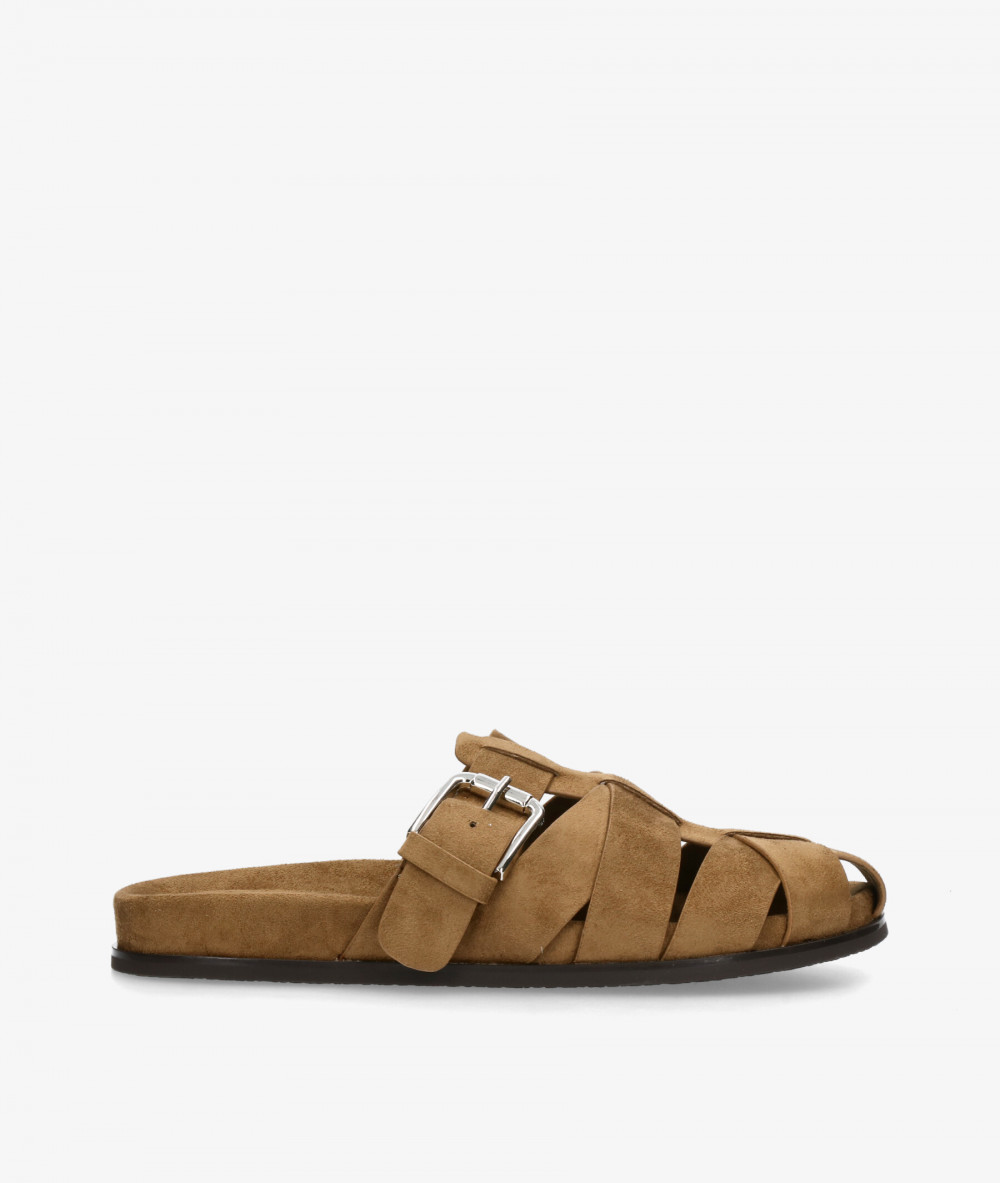 Zuecos CORINA M6412 en camel