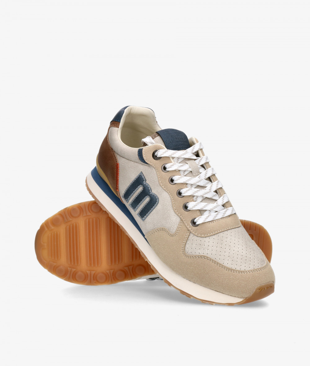 Mustang Sneakers  84835 in stone