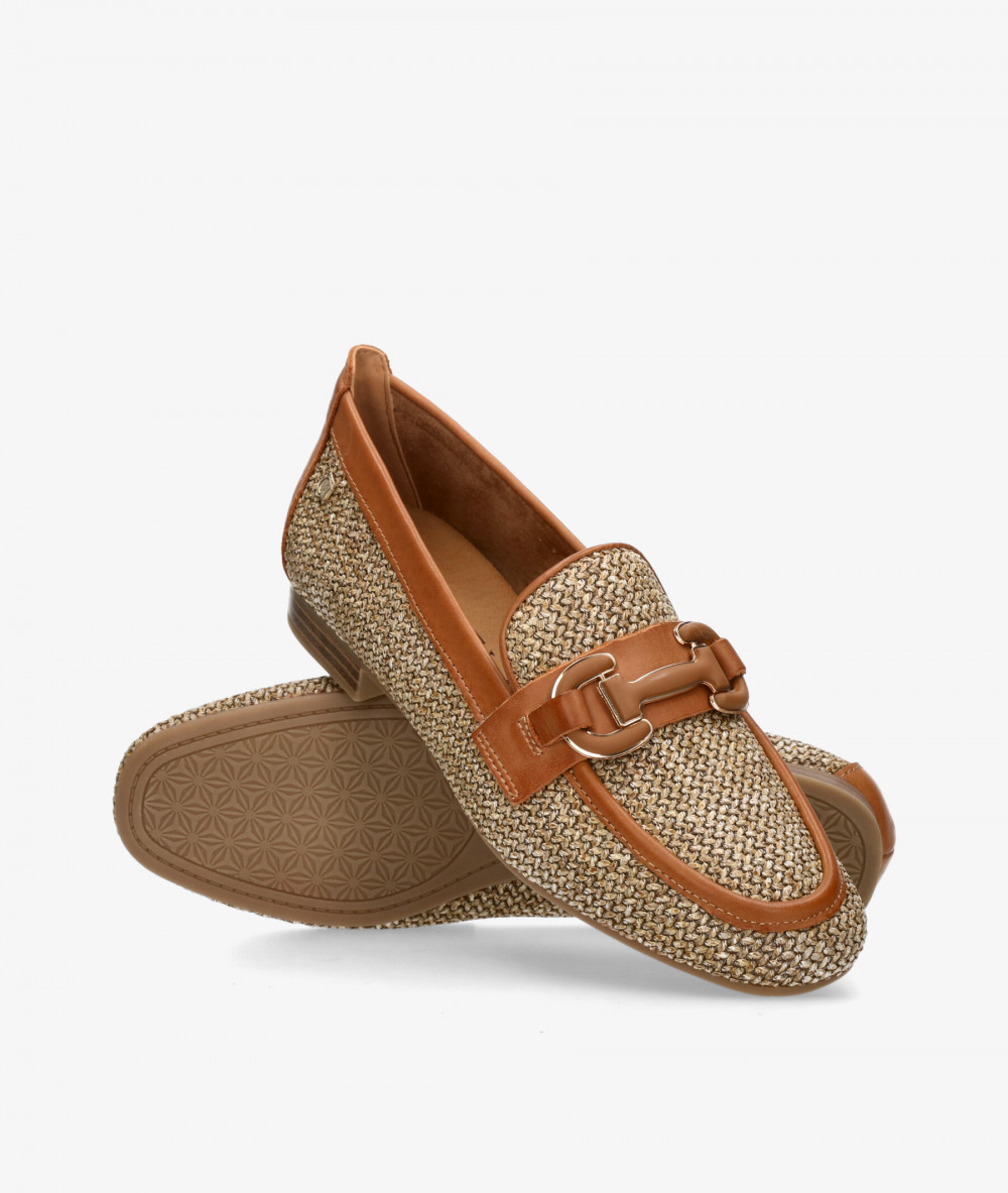 Carmela Loafers 163219 in camel