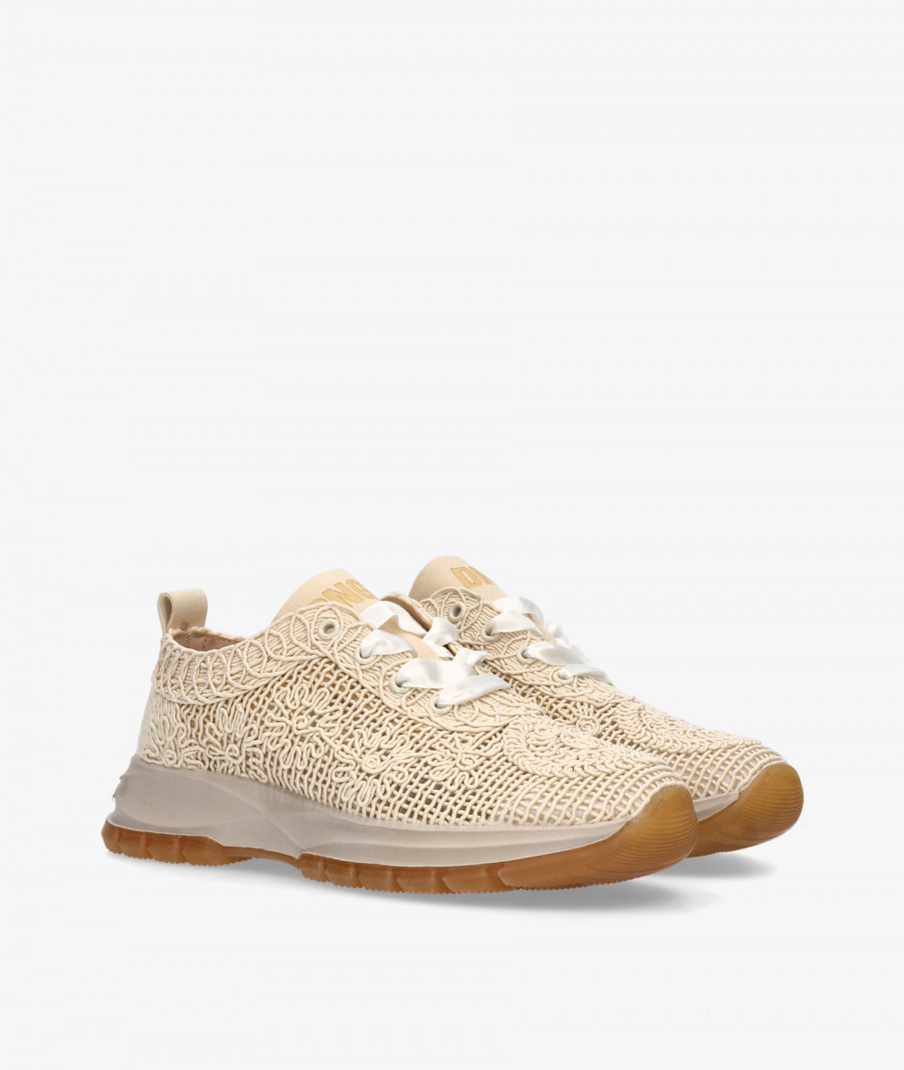 Deportivos D'angela  30501 en beige