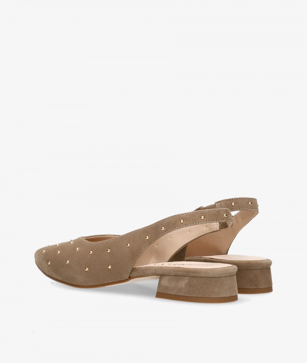bloom&you Pump shoes CANDELA in taupe suede