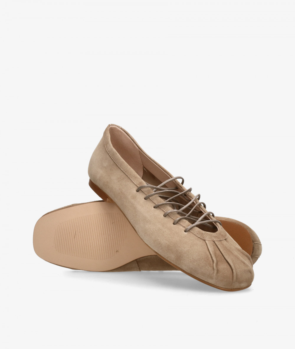 bloom&you Pump shoes SOLINA in taupe suede