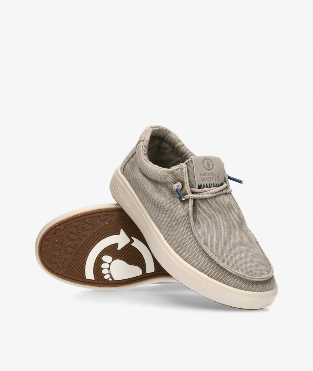 Zapatos casual Natural World 8411E TEAL en piedra