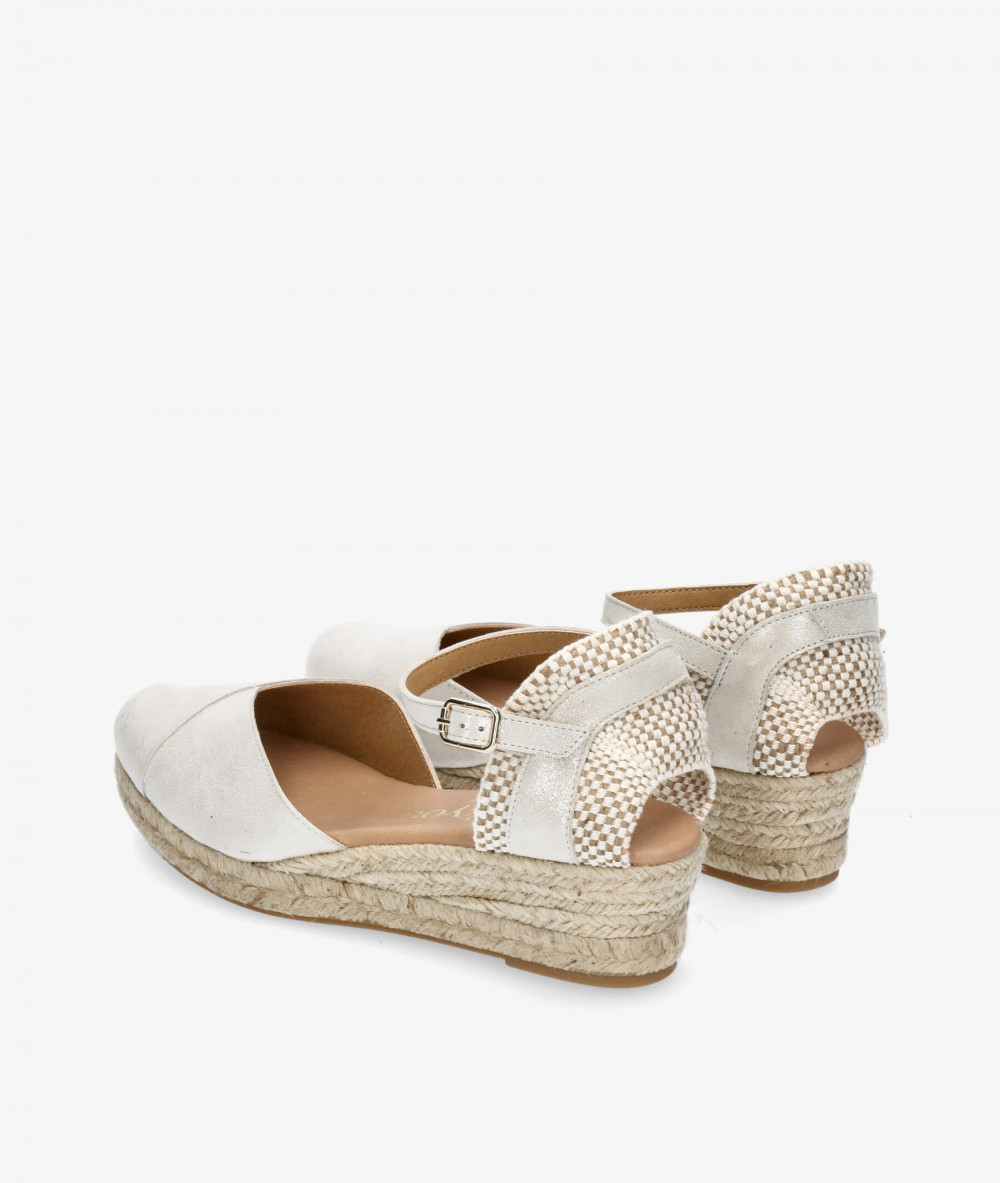bloom&you Espadrilles  DALIA in nacre