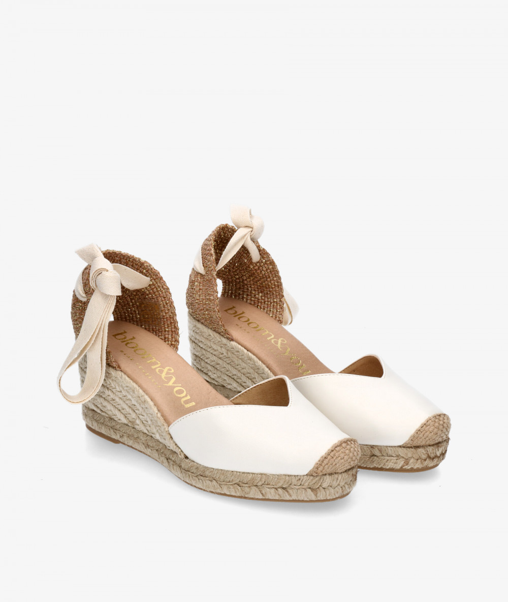 bloom&you Espadrilles  PETUNIA in off-white