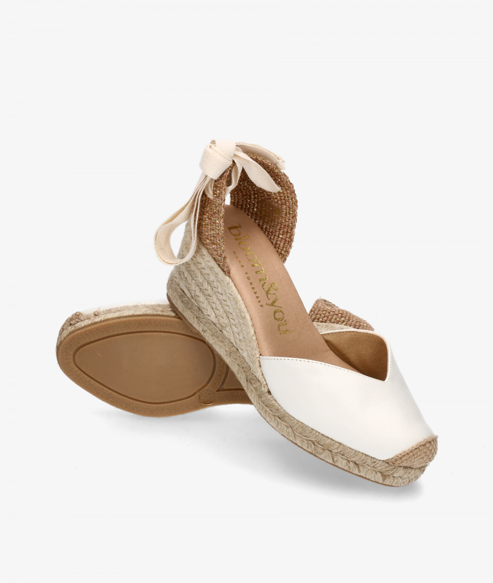 bloom&you Espadrilles  PETUNIA in off-white