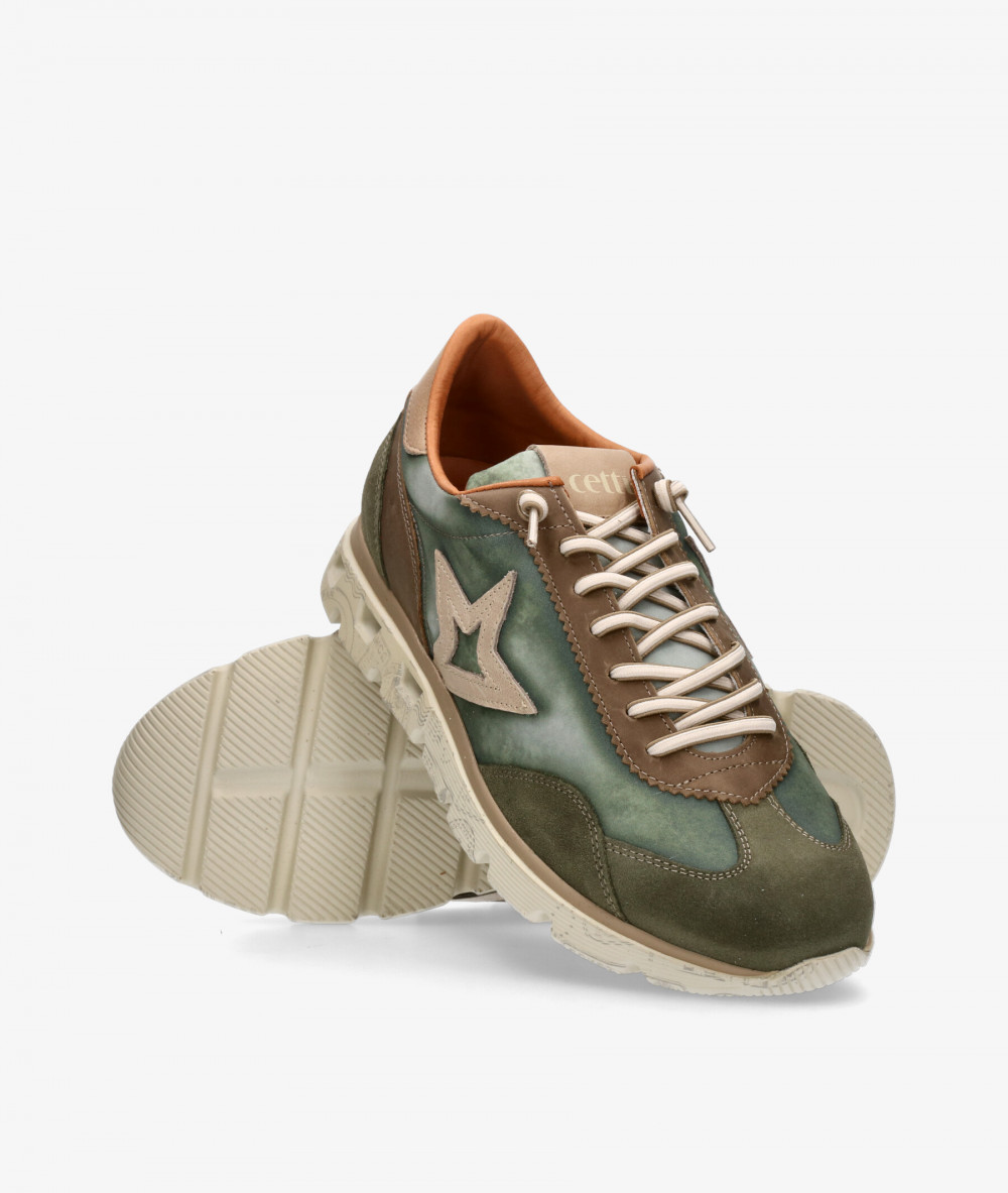 Cetti Sneakers  C-1259 XL in kaki