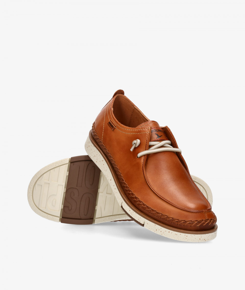 Pikolinos Sport rubber sole shoes M6L-4274 in leather