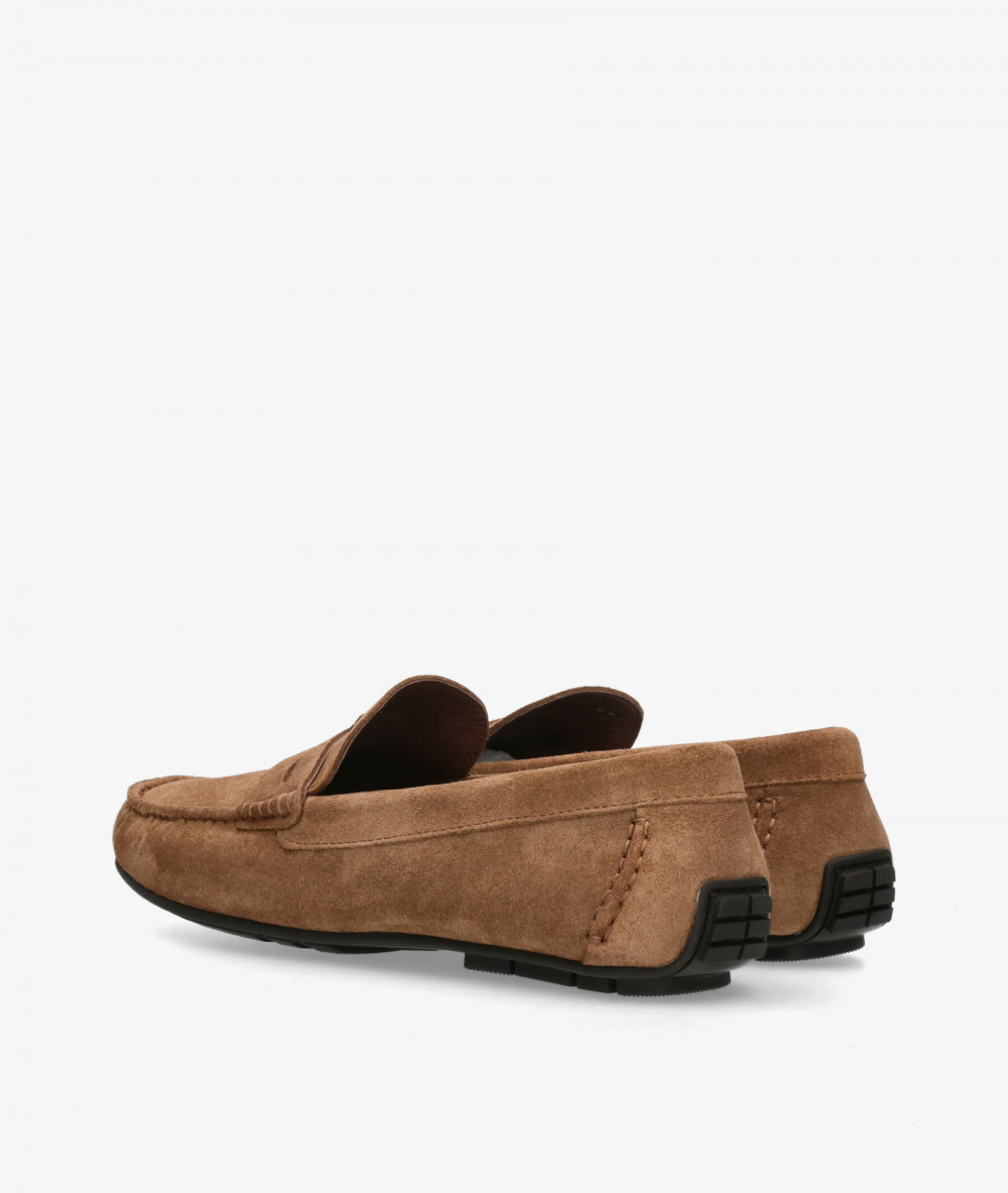 Mocasines MARTINELLI 1411-2496 en serraje taupe