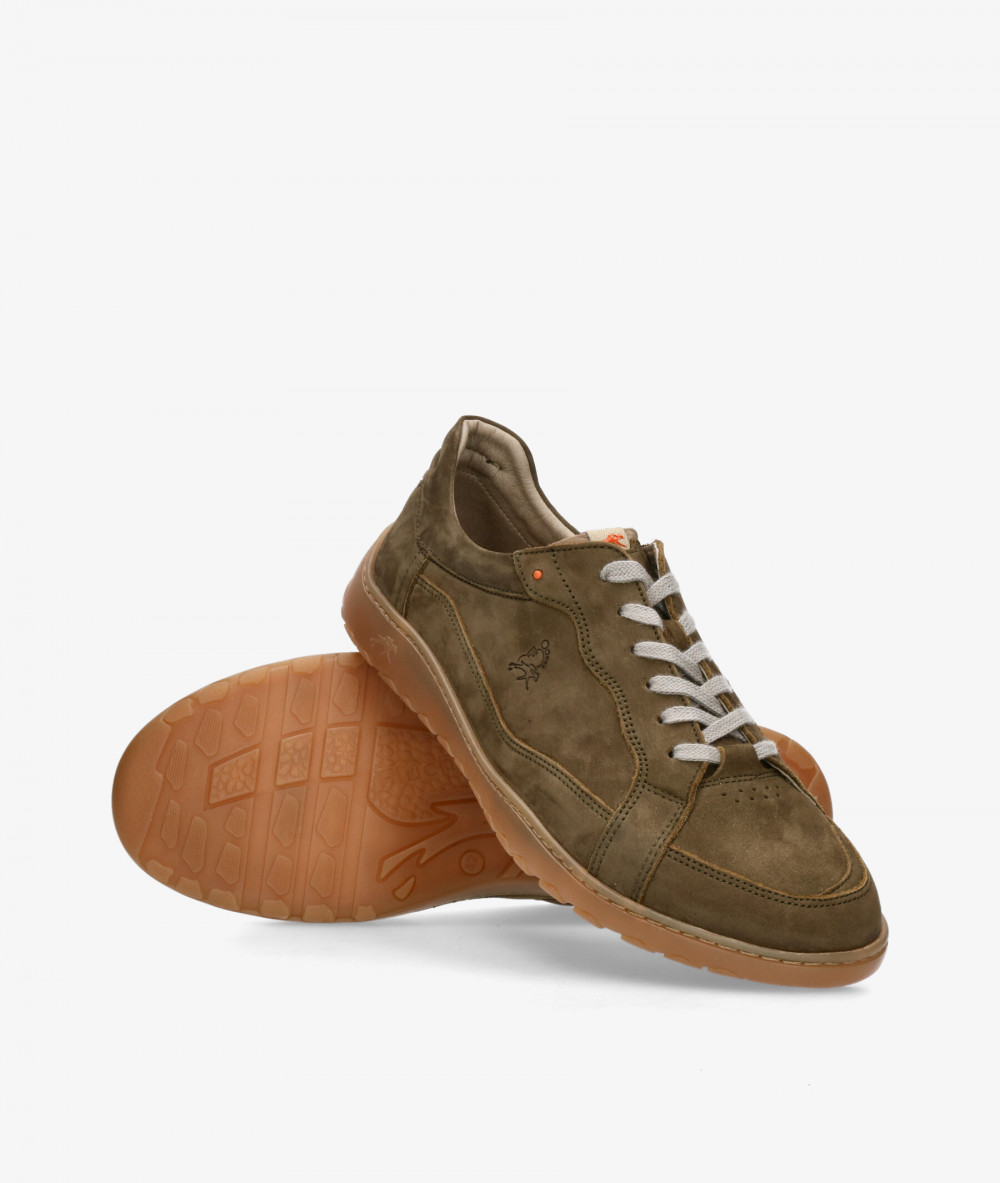 Fluchos Sport rubber sole shoes F2220 in kaki