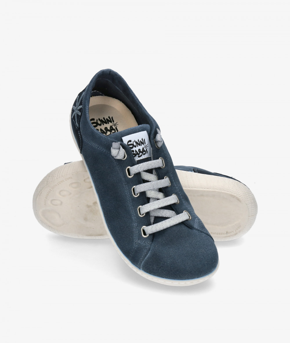 Sunni Sabbi Canvas shoes MIYAKO  in navy blue