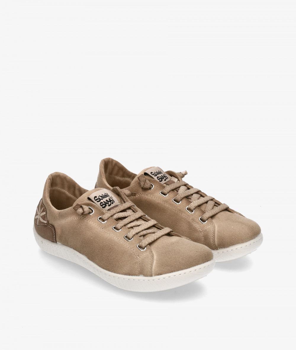 Sunni Sabbi Canvas shoes MIYAKO  in taupe