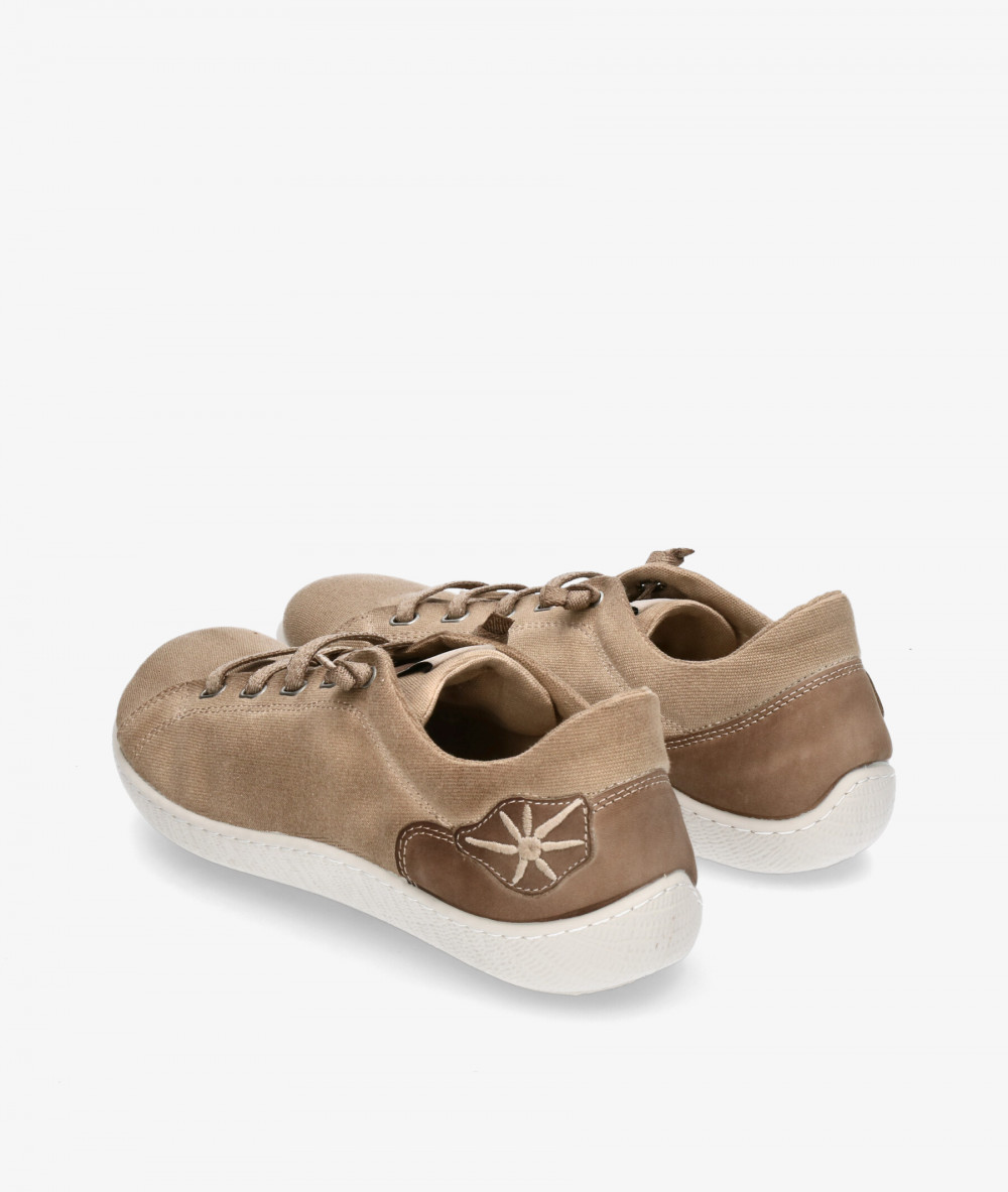 Sunni Sabbi Canvas shoes MIYAKO  in taupe
