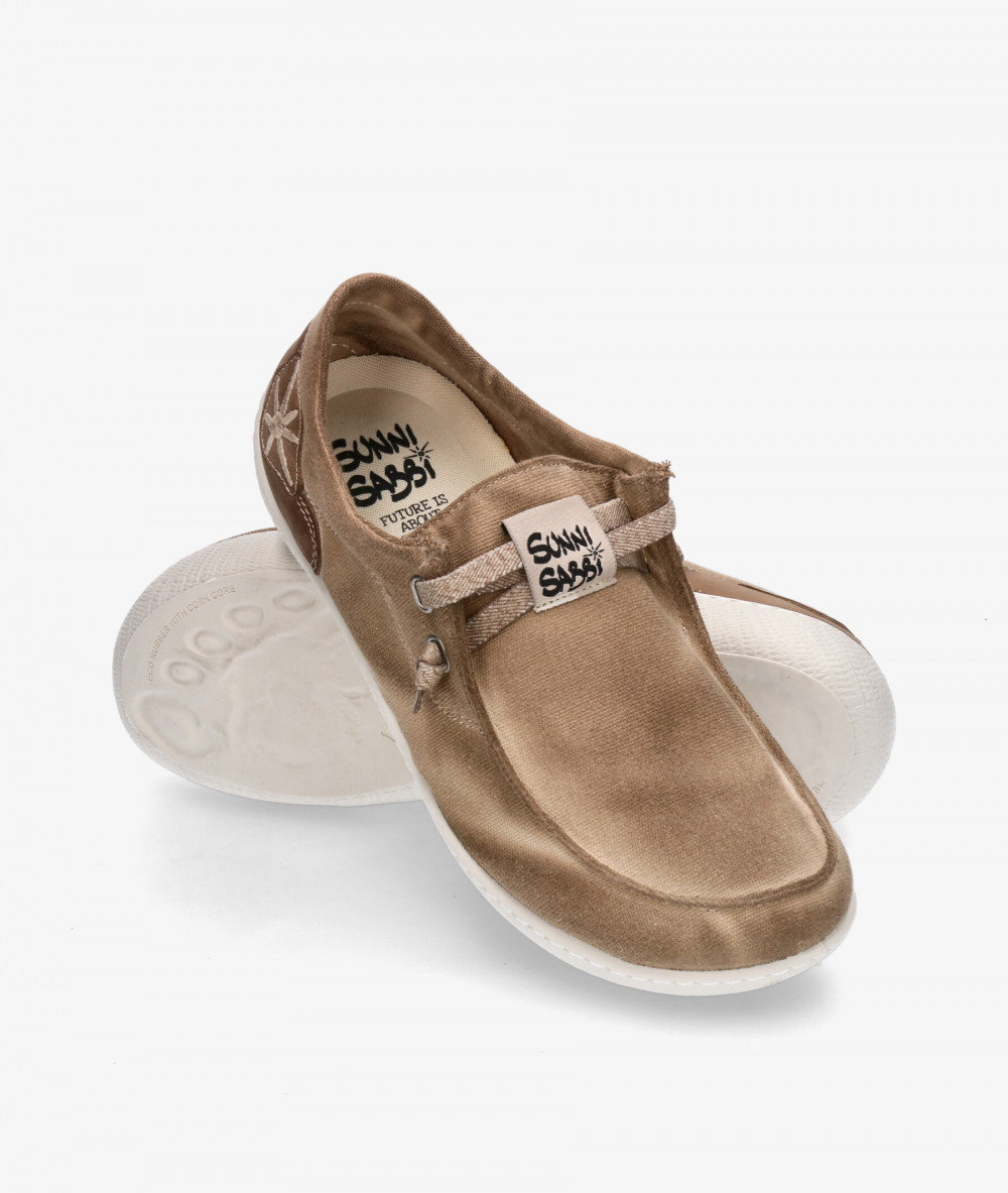 Sunni Sabbi Canvas shoes KUNASHIRI in taupe
