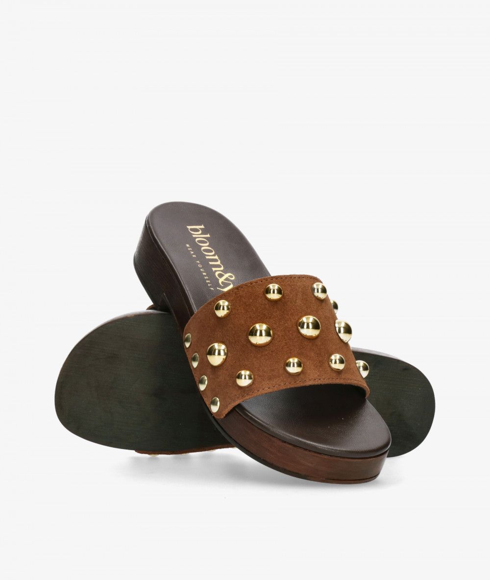 Sandalias bloom&you  SOFI en serraje cuero