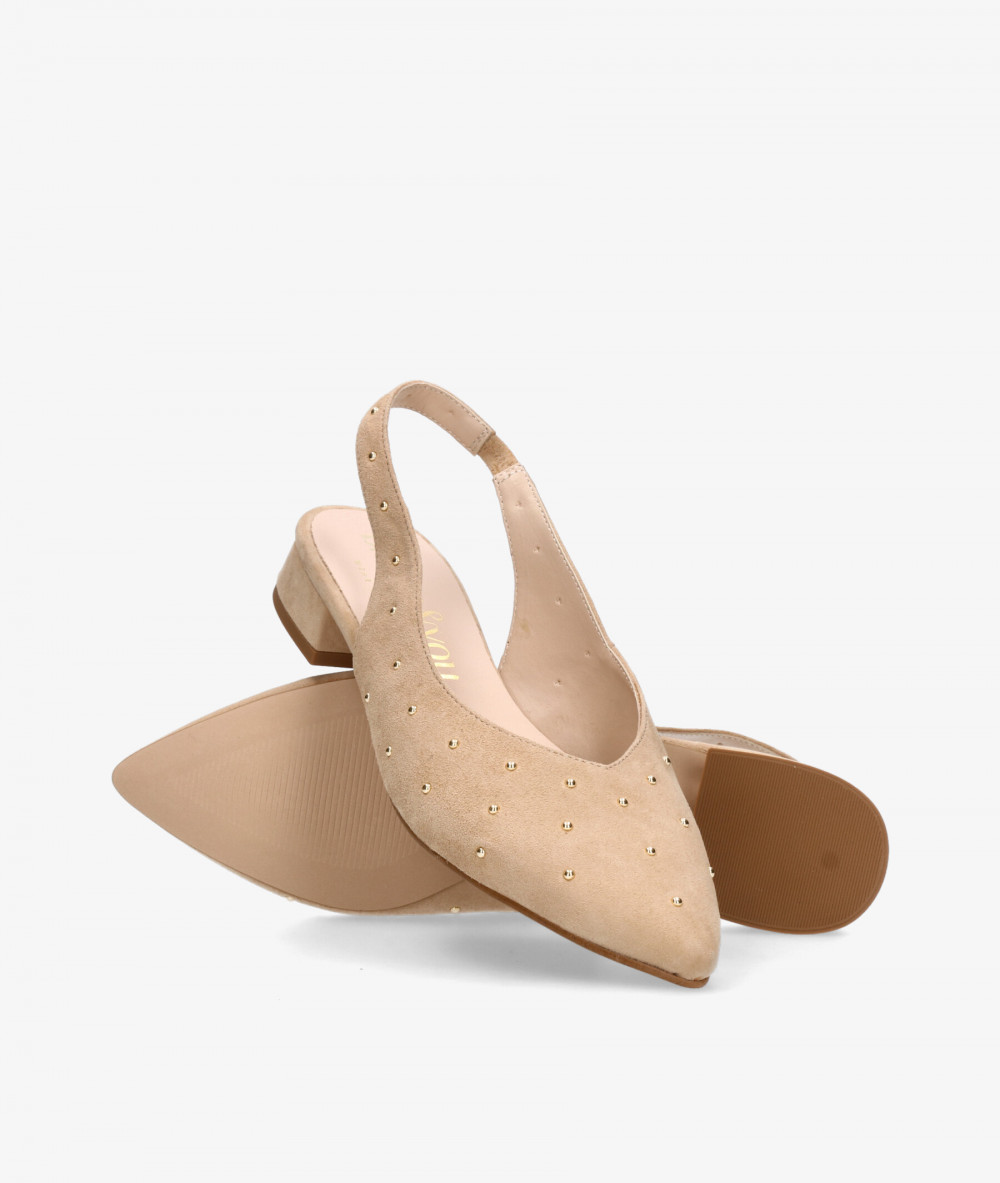 bloom&you Pump shoes CANDELA in camel suede