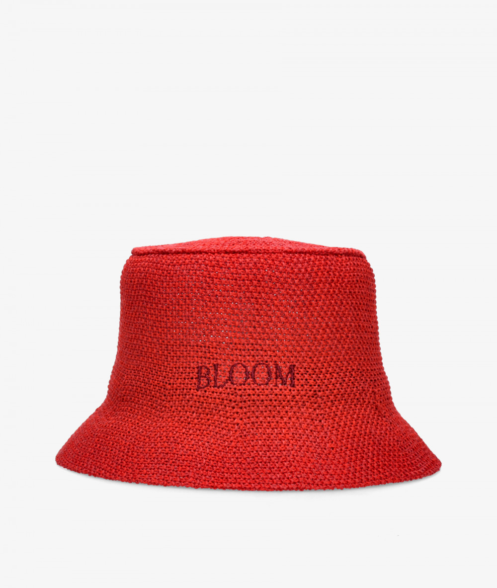 Gorra bloom&you BLOOM BUCKET en rojo