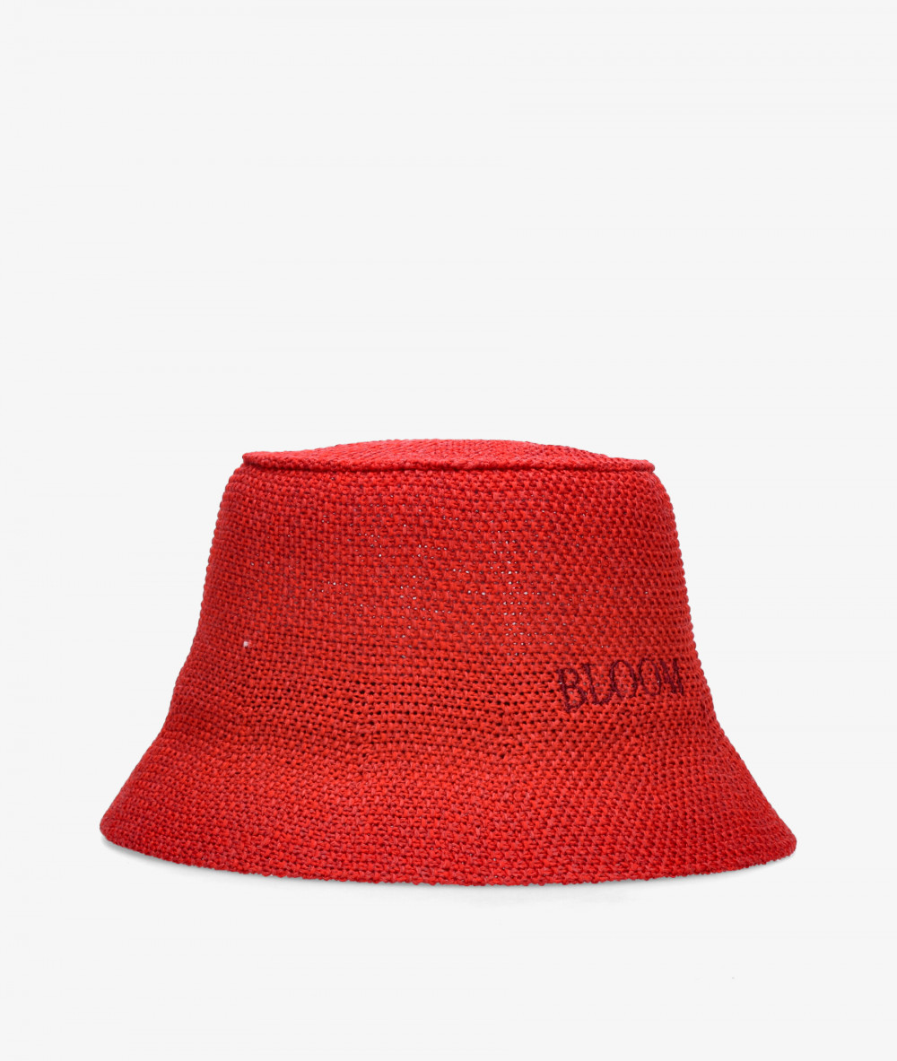 Gorra bloom&you BLOOM BUCKET en rojo
