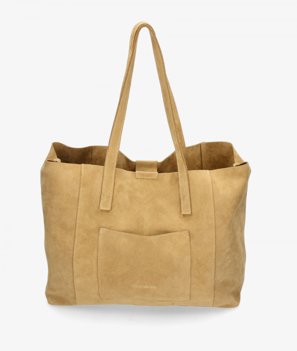 Bolso de piel bloom&you DALLAS en topo