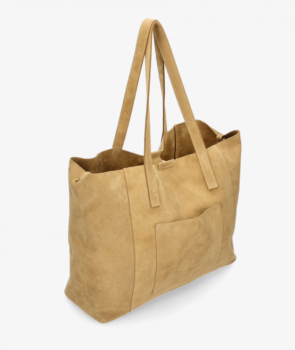 Bolso de piel bloom&you DALLAS en topo