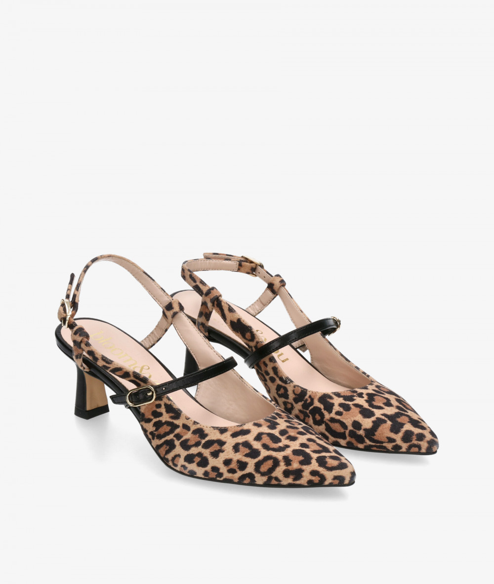 Zapatos de vestir bloom&you FEDERICA en leopardo 