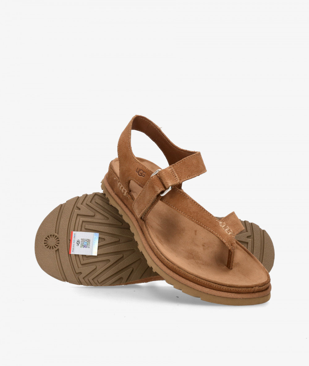 Sandalias UGG  GOLDENGAZE TOE POST en cuero