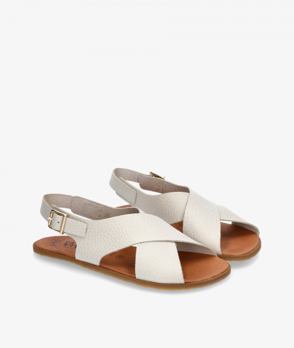 Sandalias VIVANT 9105 en hueso