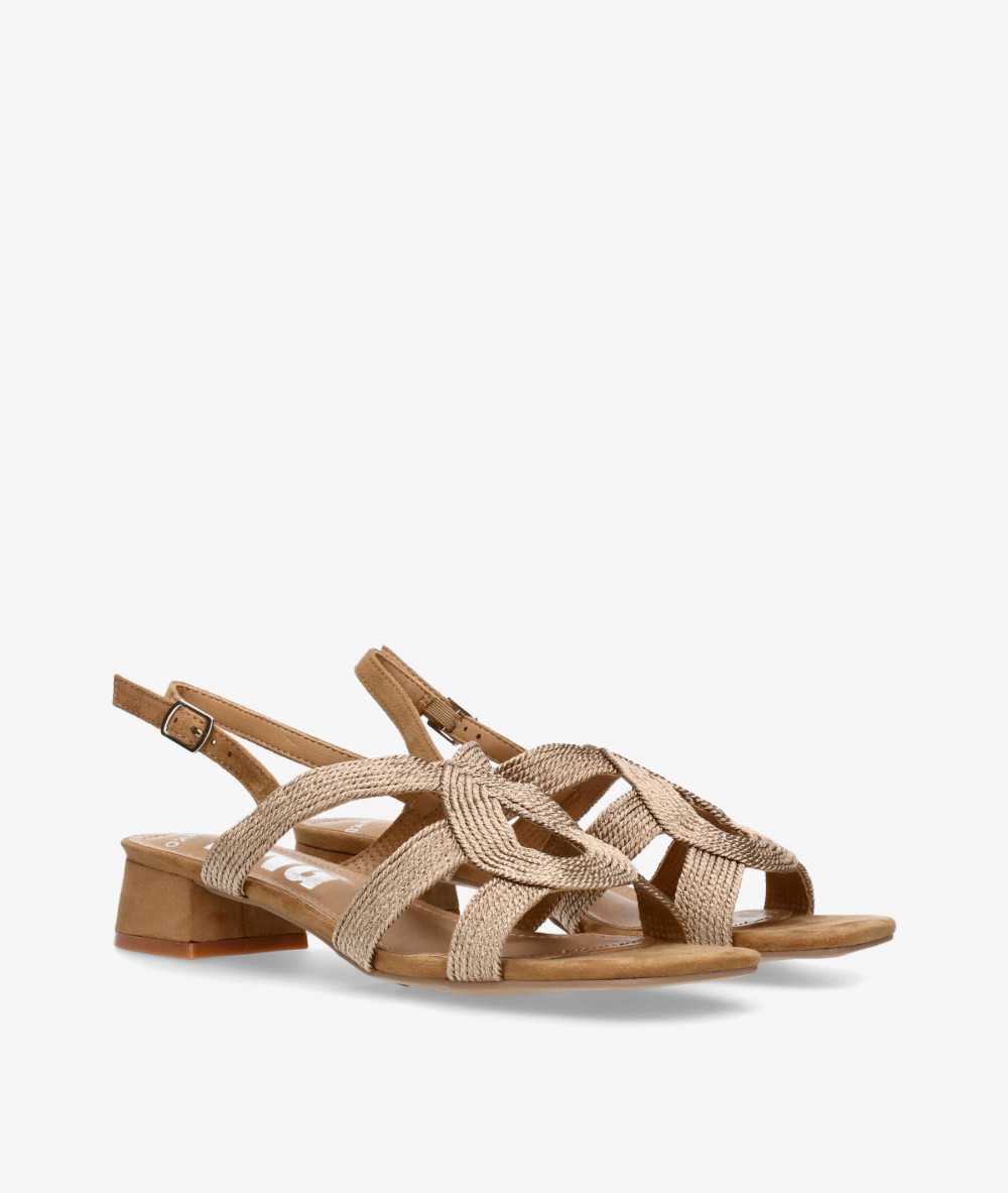 Sandalias D'angela  30712 en bronce