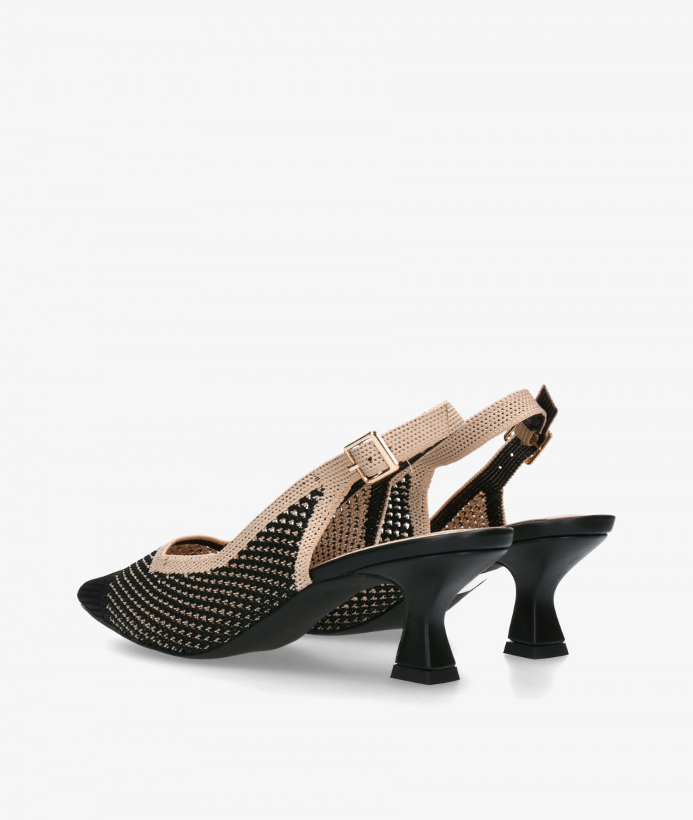 D'angela Dress medium heel shoes 30659 in black