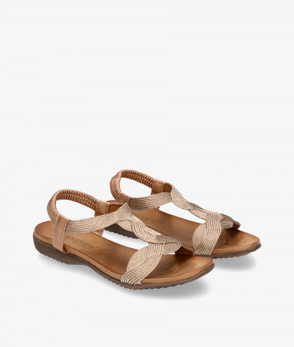 Sandalias Amarpies  23572 en bronce