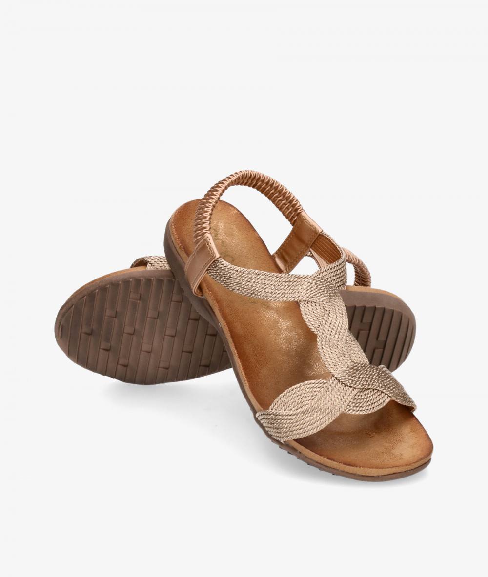 Sandalias Amarpies  23572 en bronce