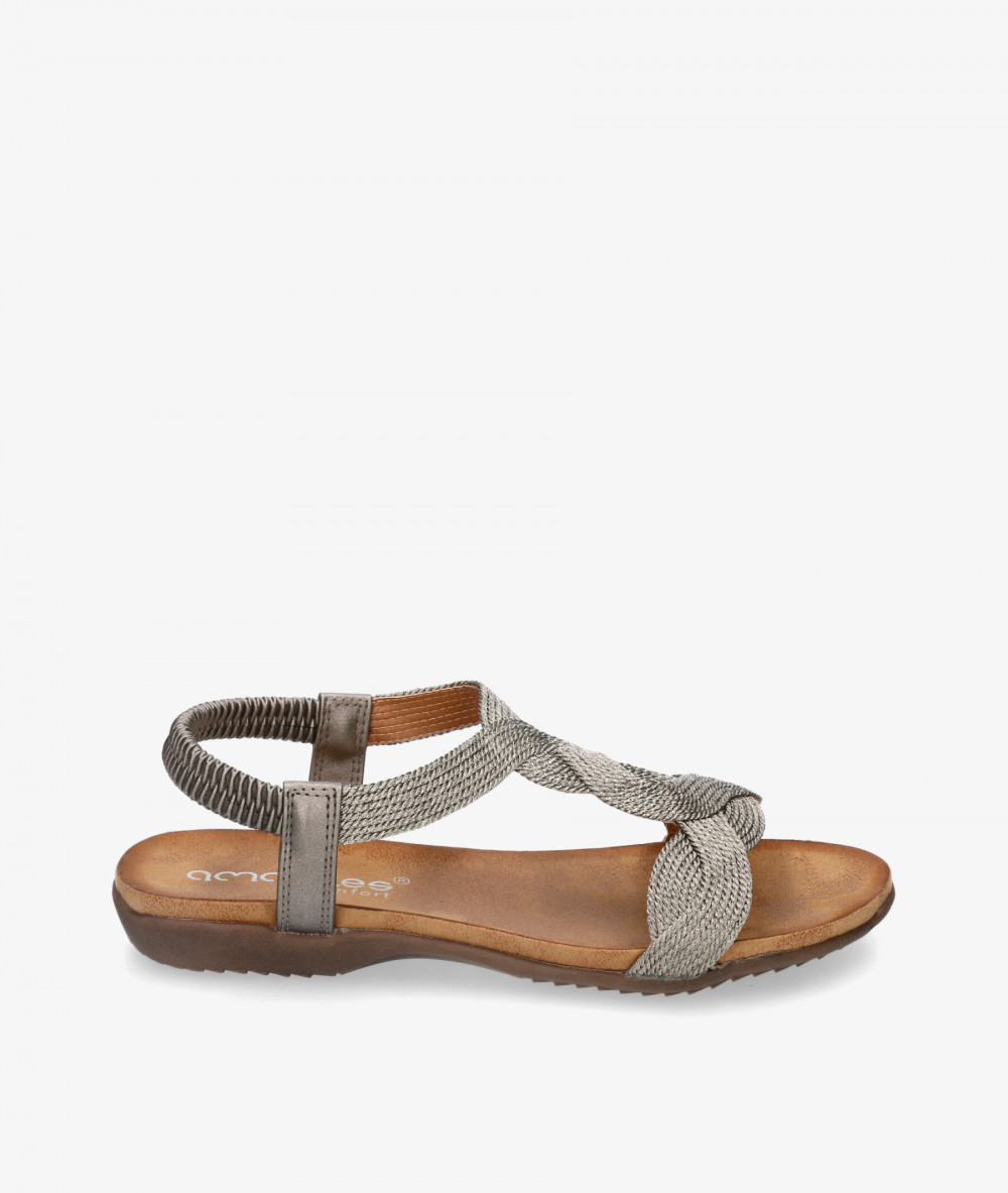 Sandalias Amarpies  23572 en plomo