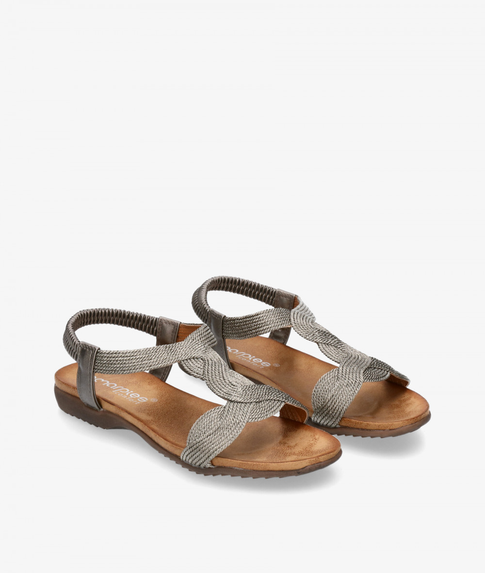 Sandalias Amarpies  23572 en plomo