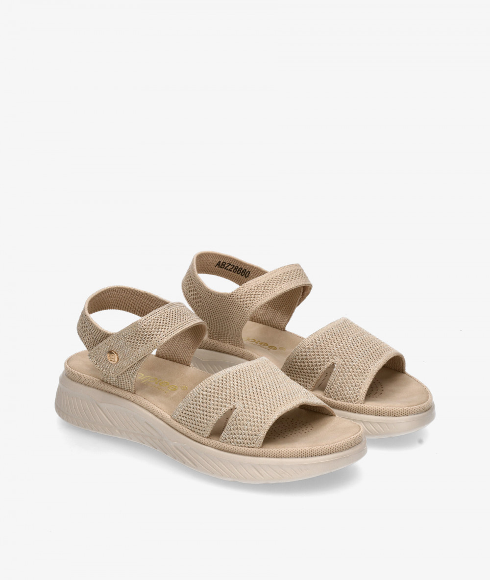 Sandalias Amarpies  28660 en beige