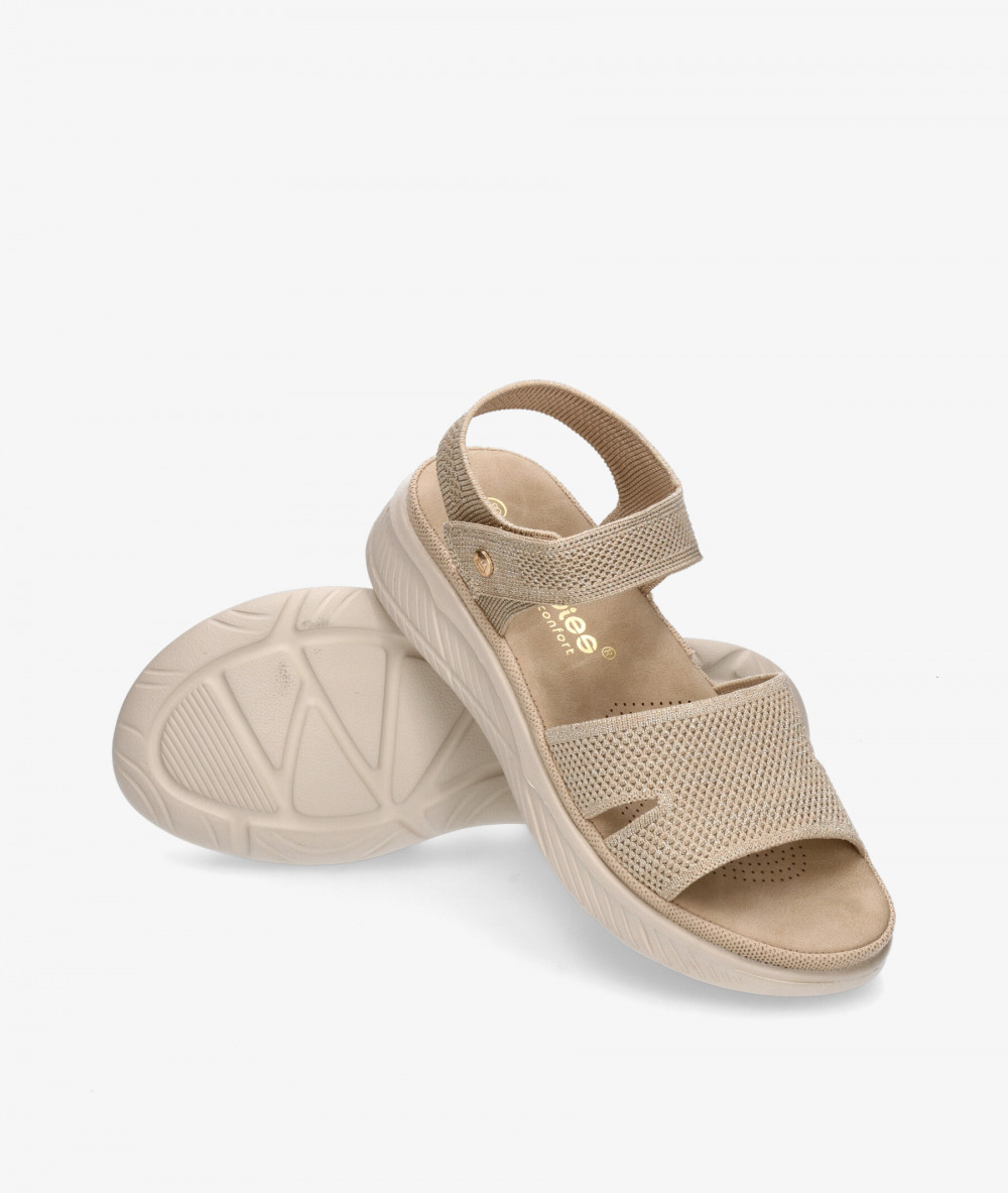 Sandalias Amarpies  28660 en beige